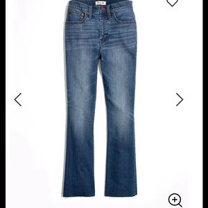 Madewell CaliDemi-Boot Jeans Kemper Wash: BackSeam